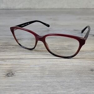Coach HC6103 Eyeglasses Frames 5445 Aubgn Cognac Varsity Stripe  54-16 135mm